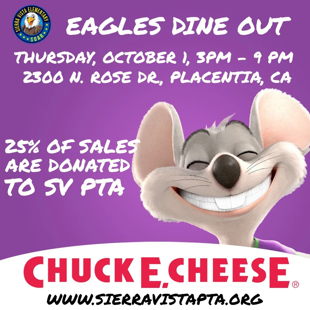 Oct. 1, 2026 |Chuck E. Cheese