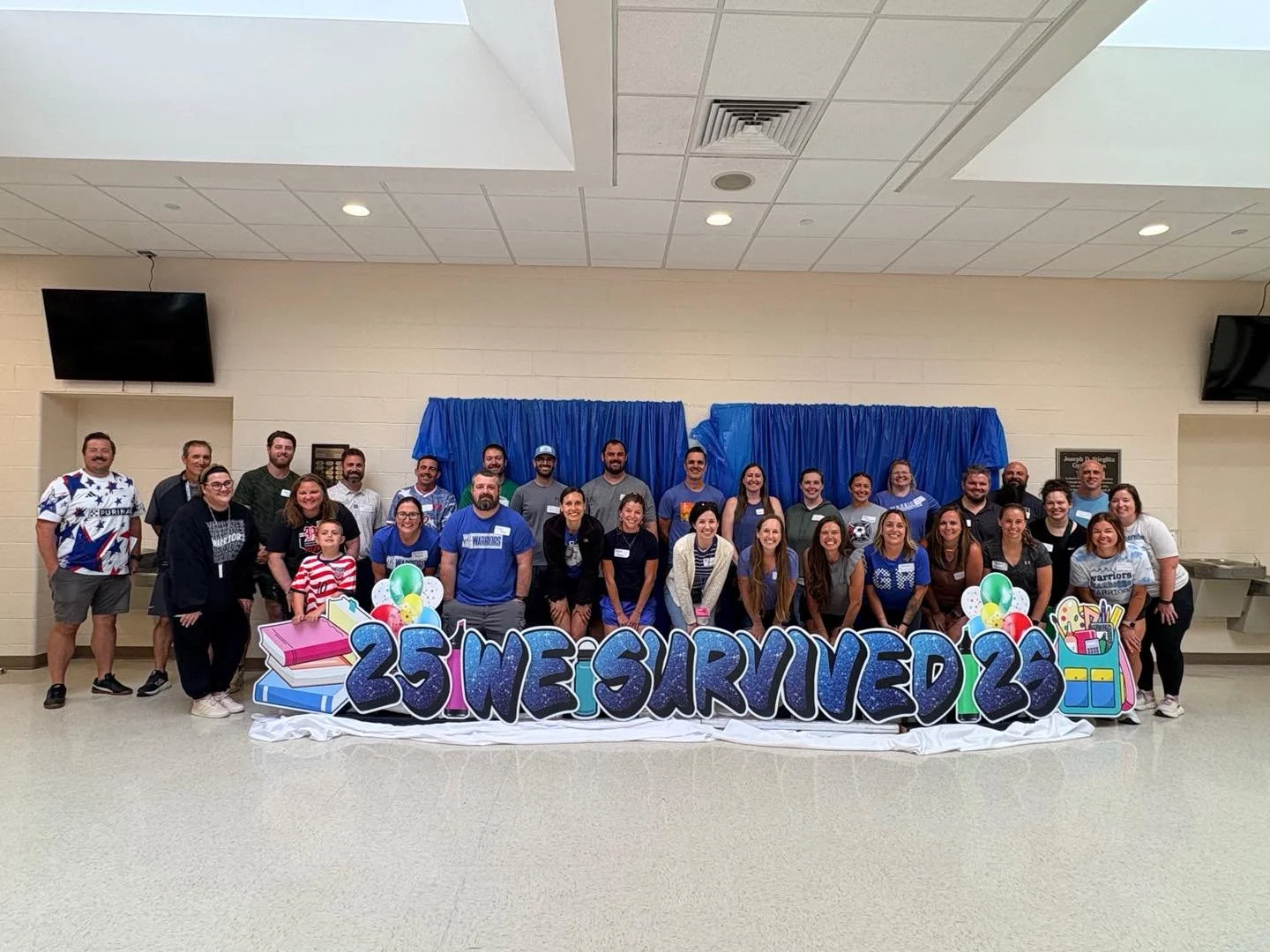 This morning&rsquo;s indoor Field Day may have come with a little rain and a whole lot of chaos&hellip; but it also came with so much laughter, cheering, teamwork, and fun 💙🌧️✨

We had SO many amazing parents show up ready to jump in and help, and 