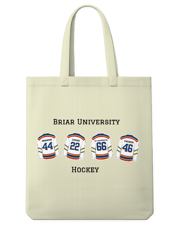 Briar University Jersey Tote Bag