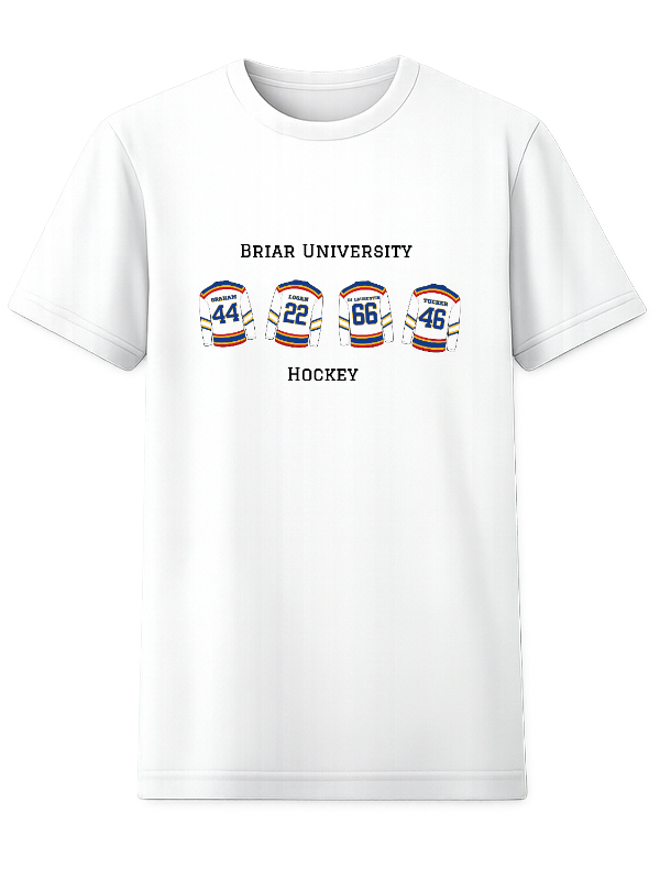 Briar University Jersey Hockey T-shirt