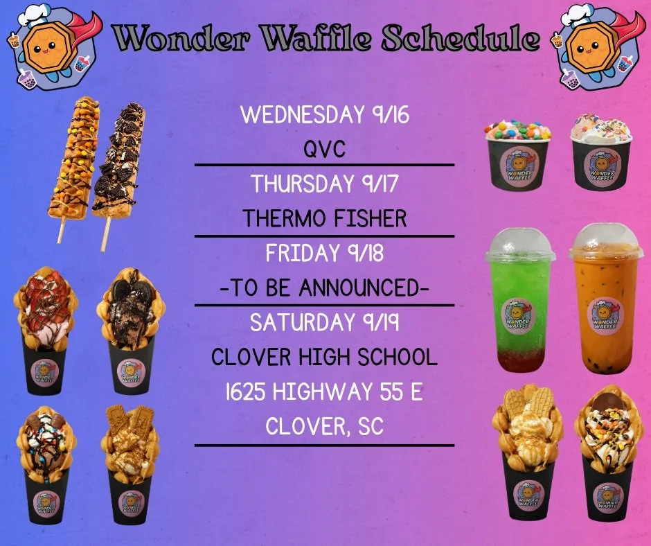 Hey WonderFam! Check out this week's schedule. We will keep you updated on any upcoming plans for Friday's schedule. Thank you for your continued support and we look forward to seeing you!❤️