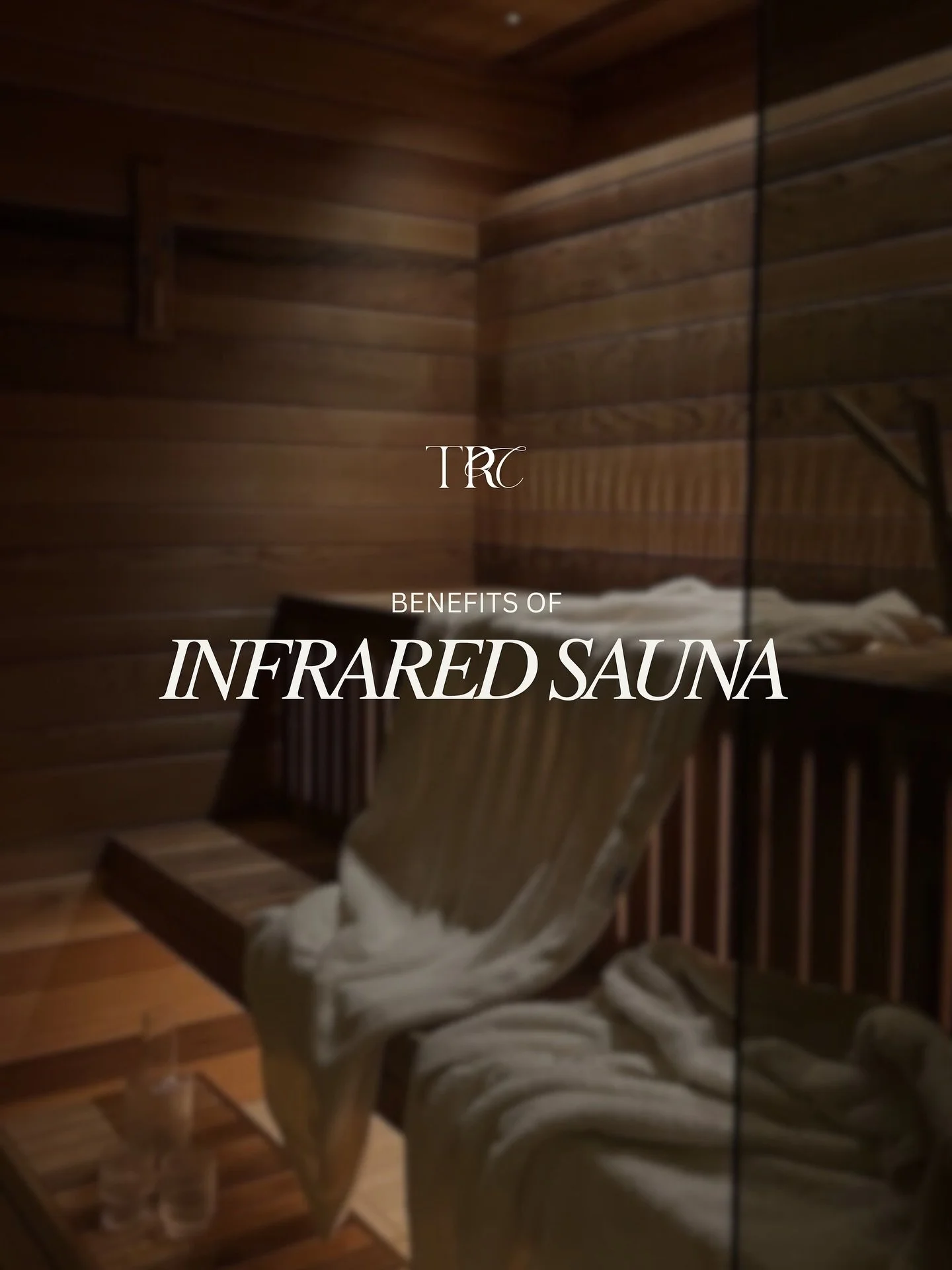 Step into pure relaxation with our infrared sauna. From glowing skin to deep detox and calm, it&rsquo;s the little escape your body and mind will thank you for. 

Try our wellness room experience today for only $40! 🕯️