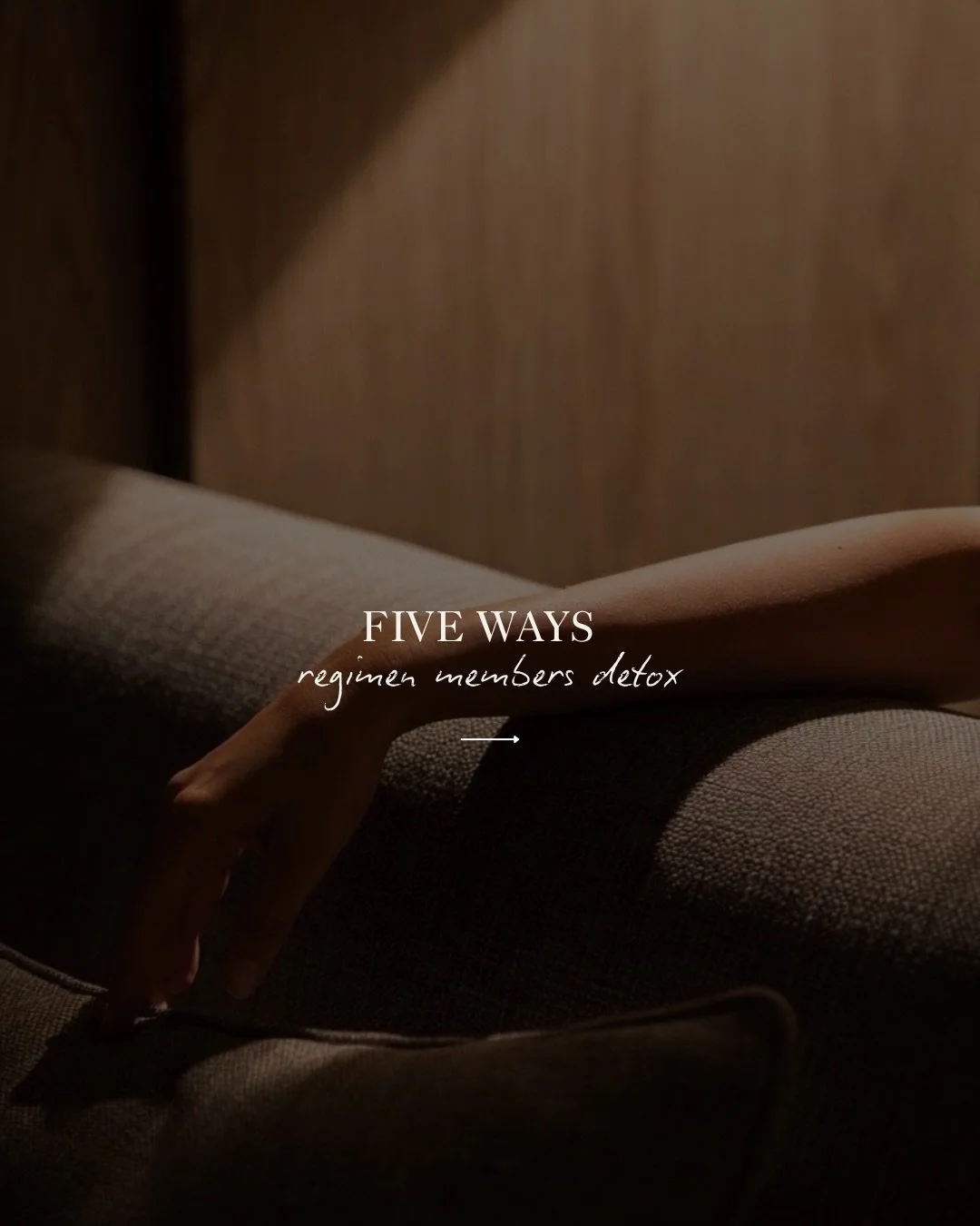 &ldquo;detox&rdquo; isn&rsquo;t a phase, it&rsquo;s a function.

the difference is how well those systems are supported. think of it as a regimen, not a reset but refined, consistent, intentional.

ready to detox? visit theregimenclub.com