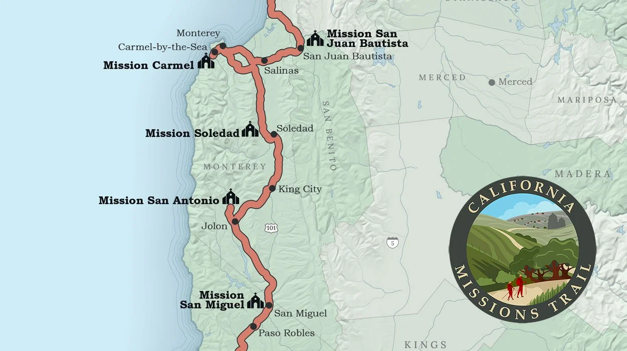 California Missions Trail – Monterey County