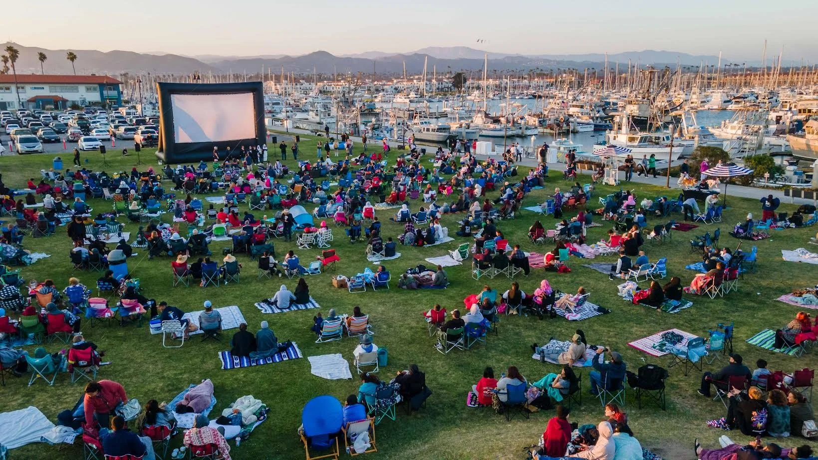 Ventura Harbor Village Seaside Movie Night