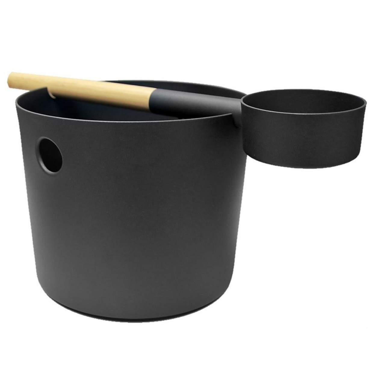 KOLO Bucket with Grooves and Ladle Set