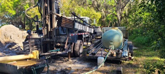 Brothers Well Drilling requires space to operate big rig.jpg