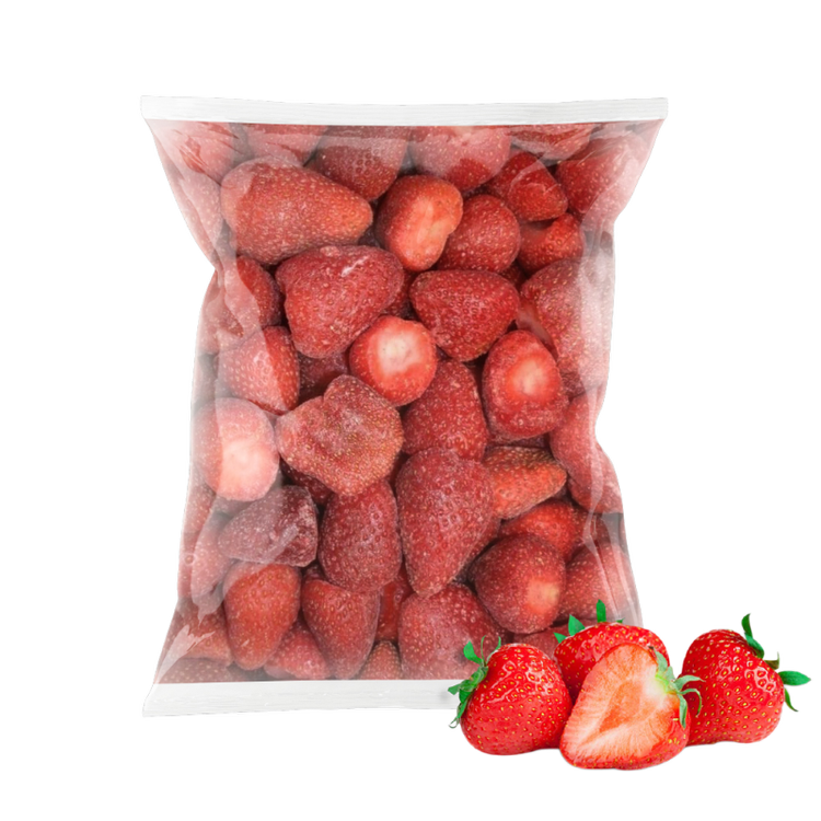 Frozen strawberries