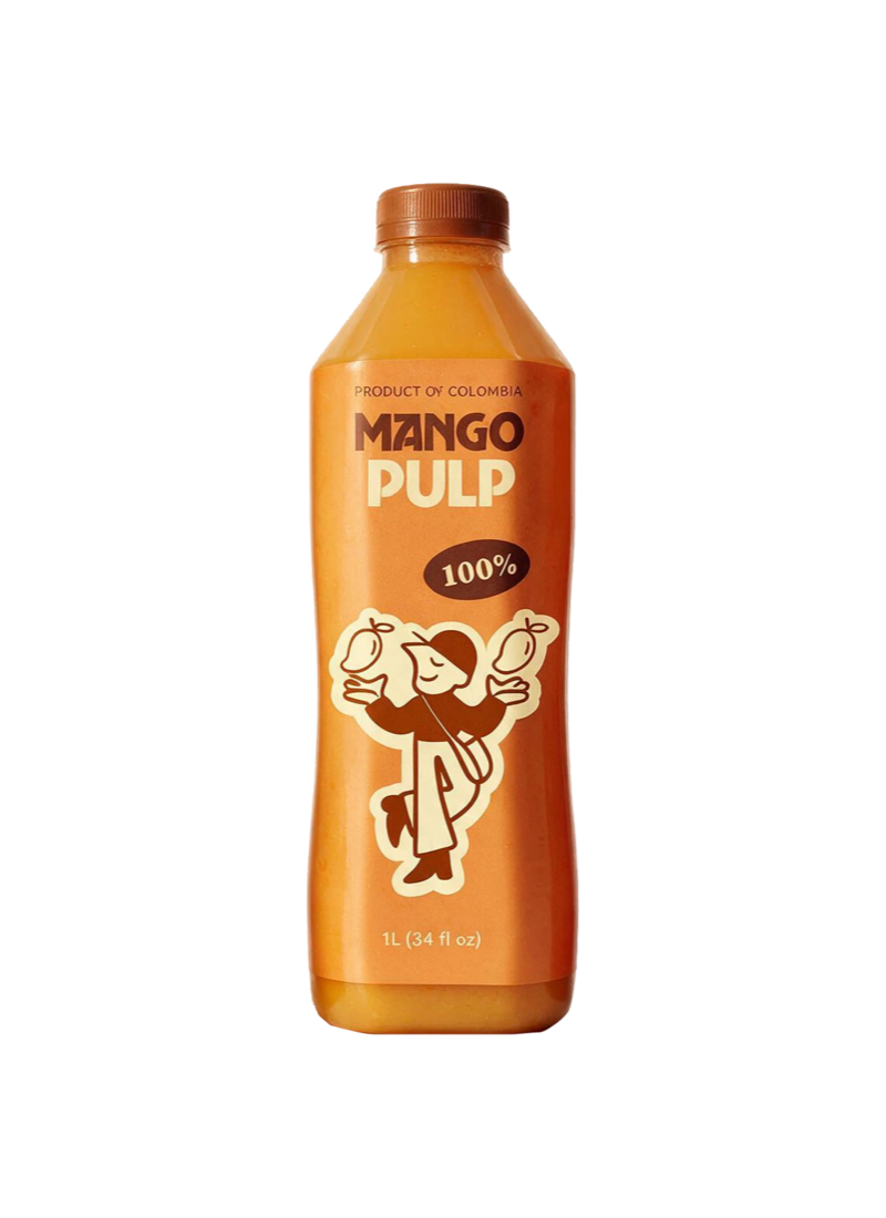 Mango Pulp 100%, 1L bottle