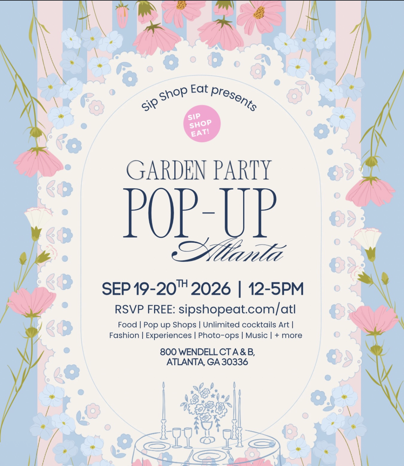 Sip, Shop & Eat 