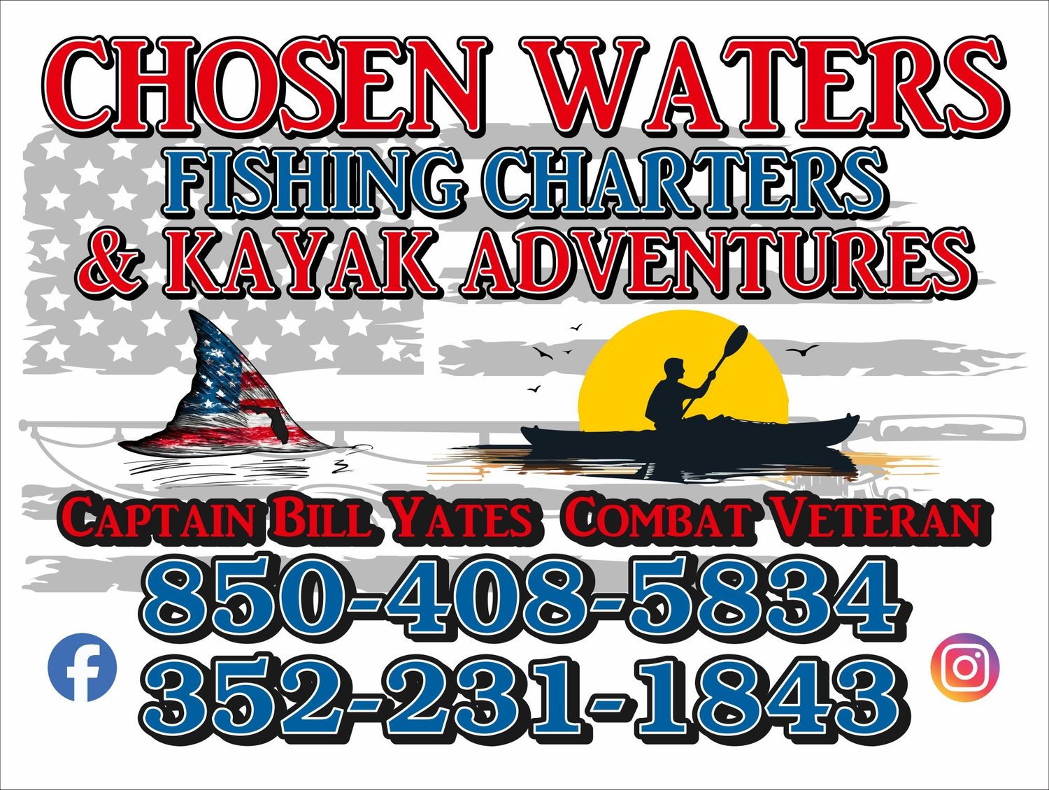 Chosen Waters Fishing Charters &amp; Kayak Adventures