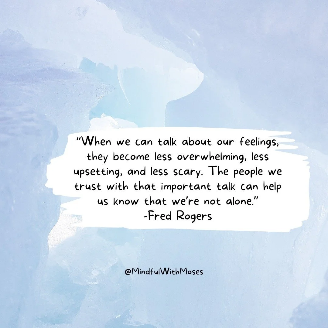 Whether it's Carl or Fred, the Rogers just get it!
Not only has Fred Rogers helped children express their feelings and become more aware of their emotions, but he has also taught people of all ages the importance of communication our feelings and the