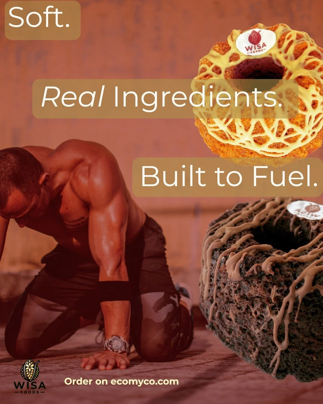 If you&rsquo;re on the road this week, this is for you!
Made with pasture-raised eggs, cocoa butter, real vanilla bean, and fresh fruit.
Around 10&ndash;13g protein per cake.

Order link in bio.
Limited boxes per location.
Orders close when sold out.