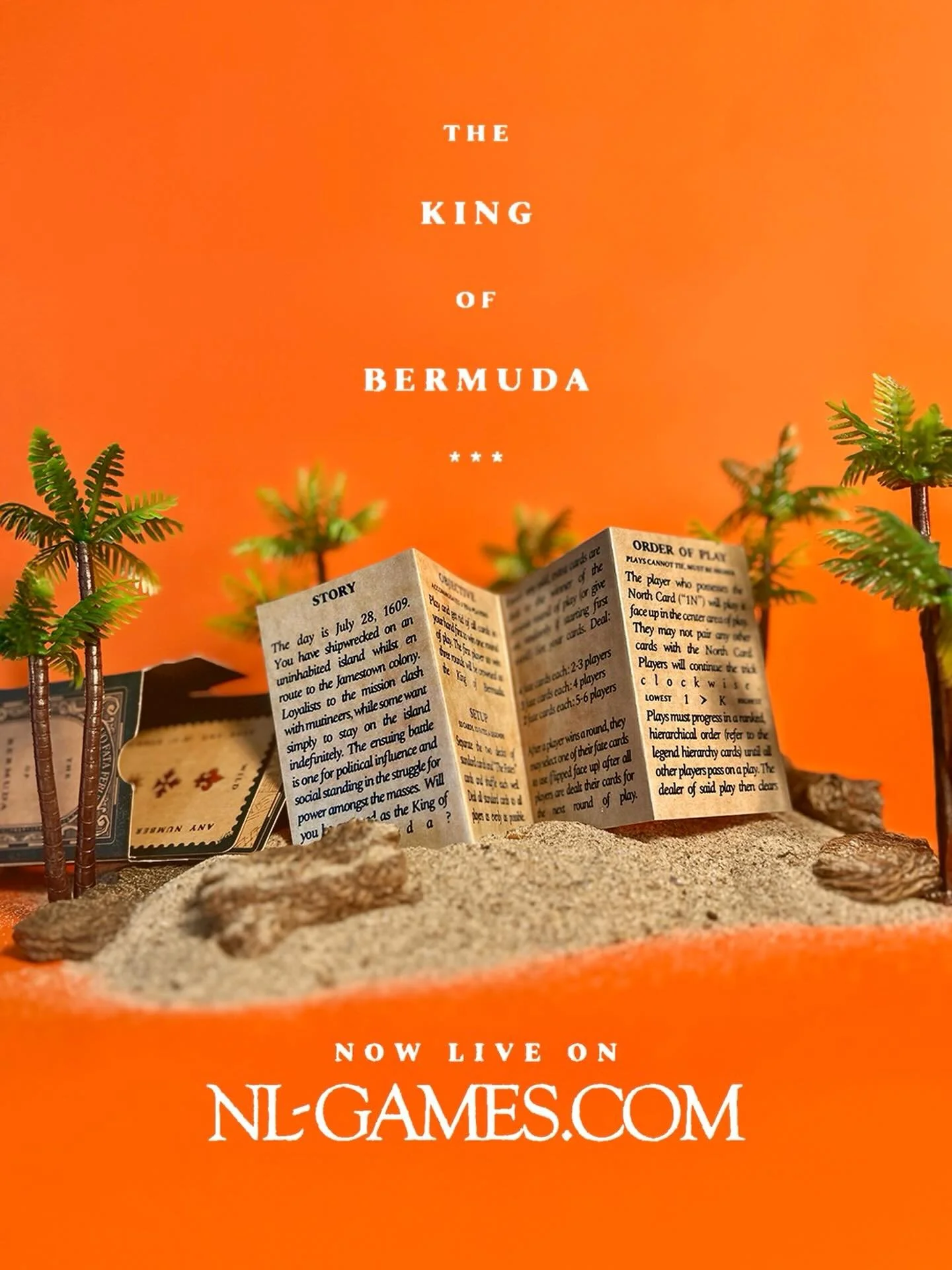 53 playing cards, 13 fate cards, 6 legend cards, and 1 beeeeyooootiful rule sheet! 📜 Get yours today 🔗🌴

#bermudatriangle #jamestown #cardgame