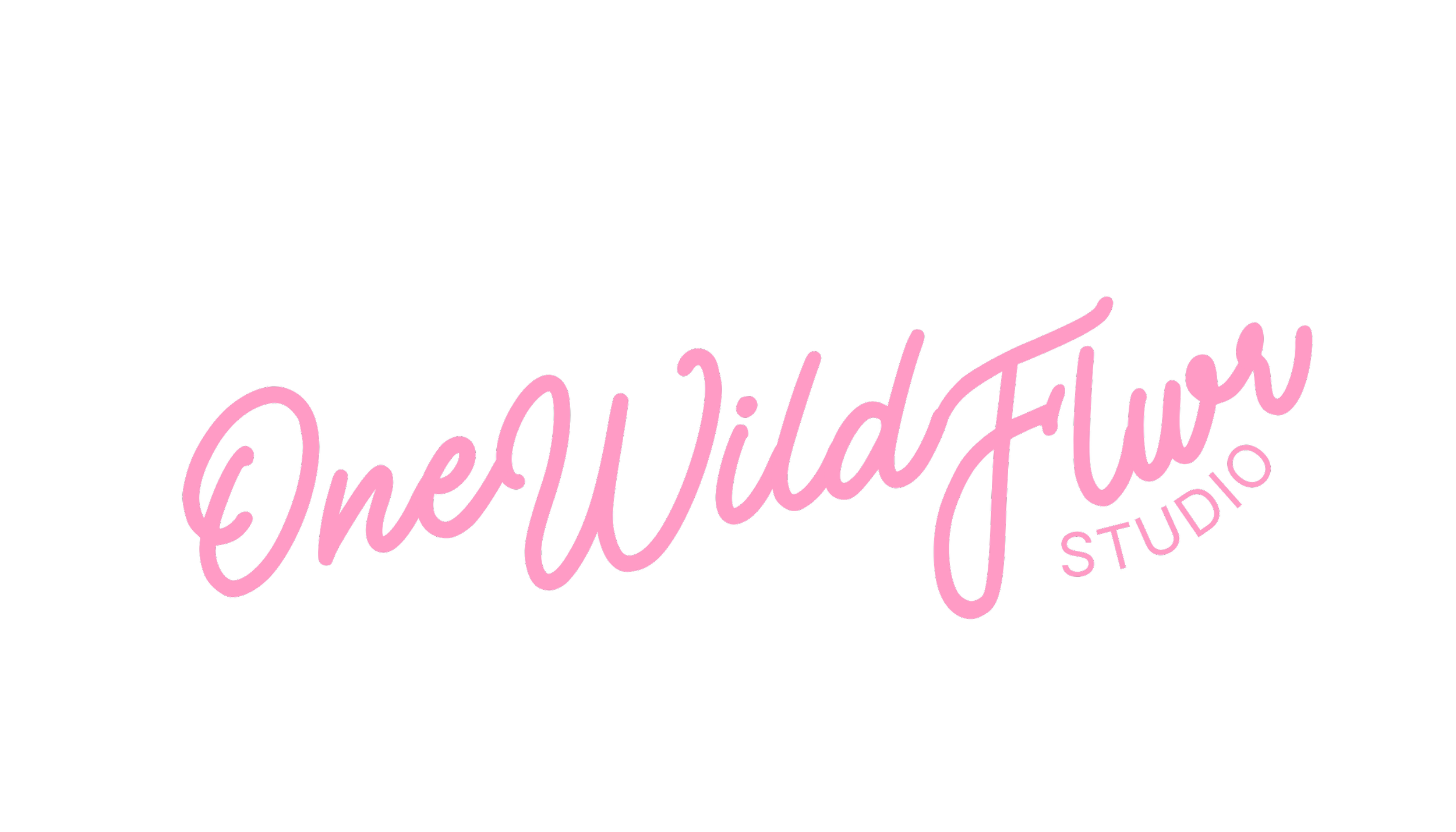 Logo for One Wild Flwr Studio