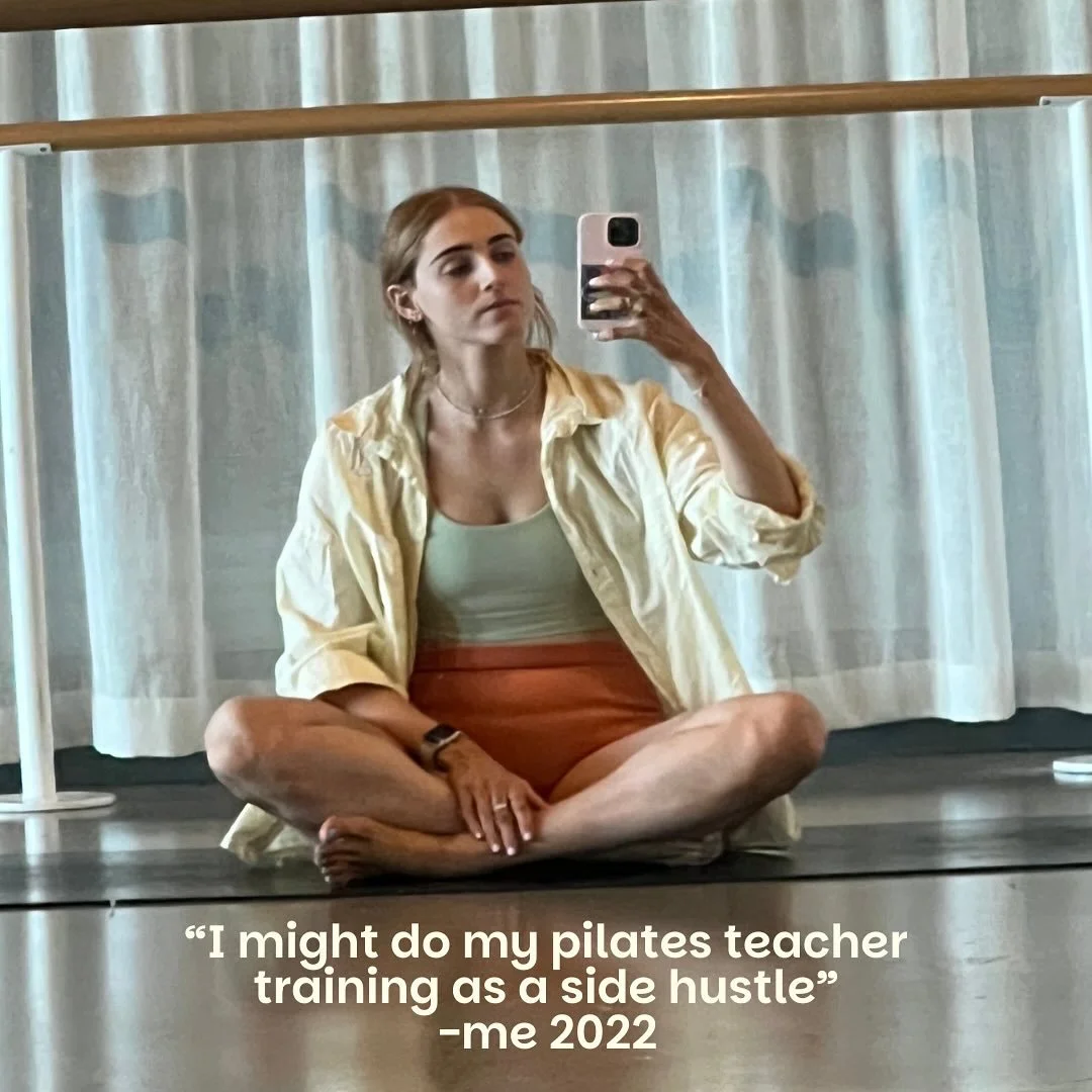 Jumping on this trend to reflect on how far my little studio in Amsterdam has come, in just a few months 🥹 

#goodhabits #pilates #smallbusiness