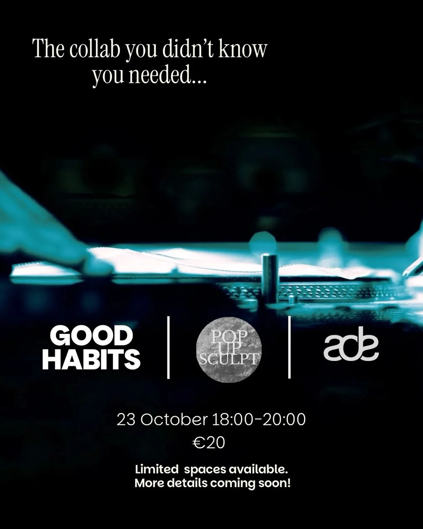 Not your usual workout &hellip; stay tuned ⚡️#amsterdam #ade #popup