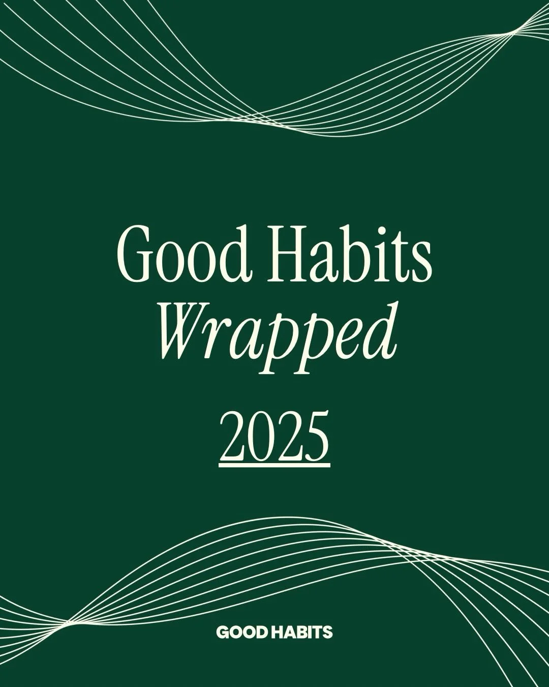 Wrapped 2025: Good Habits edition 🧘&zwj;♀️🎶 #wrapped #spotify #pilates #dualipa