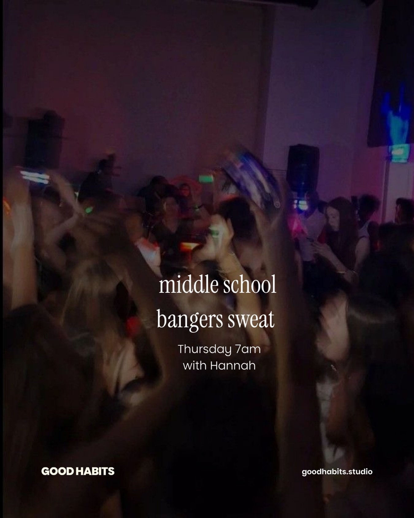 POV: your favorite middle school memory just became your favourite adult Pilates workout. 
7am sweat mat with Hannah this week. Who&rsquo;s coming? Sign up via Mindbody 💚