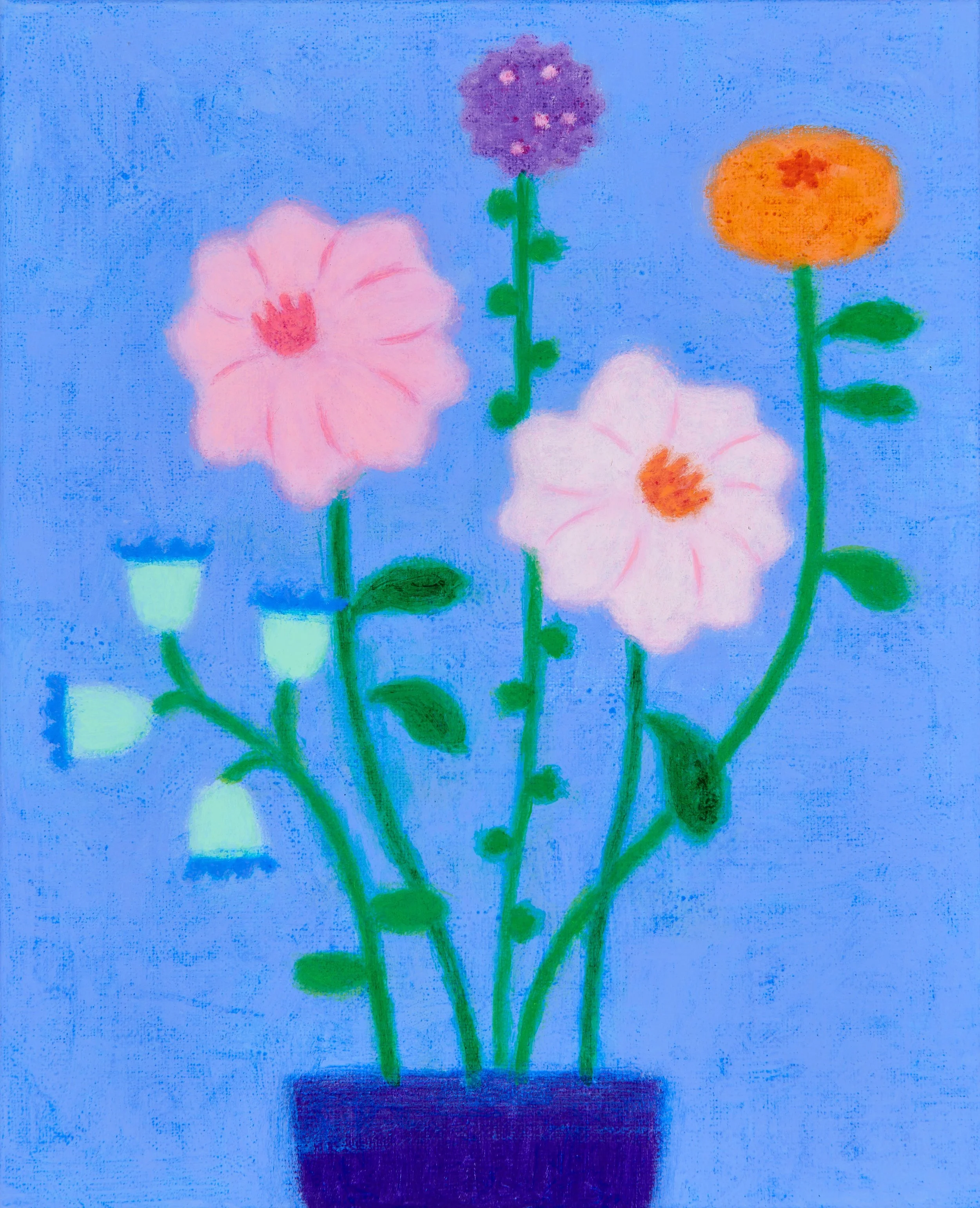 "Nightfall", 2026, Acrylic on linen, 27x22cm