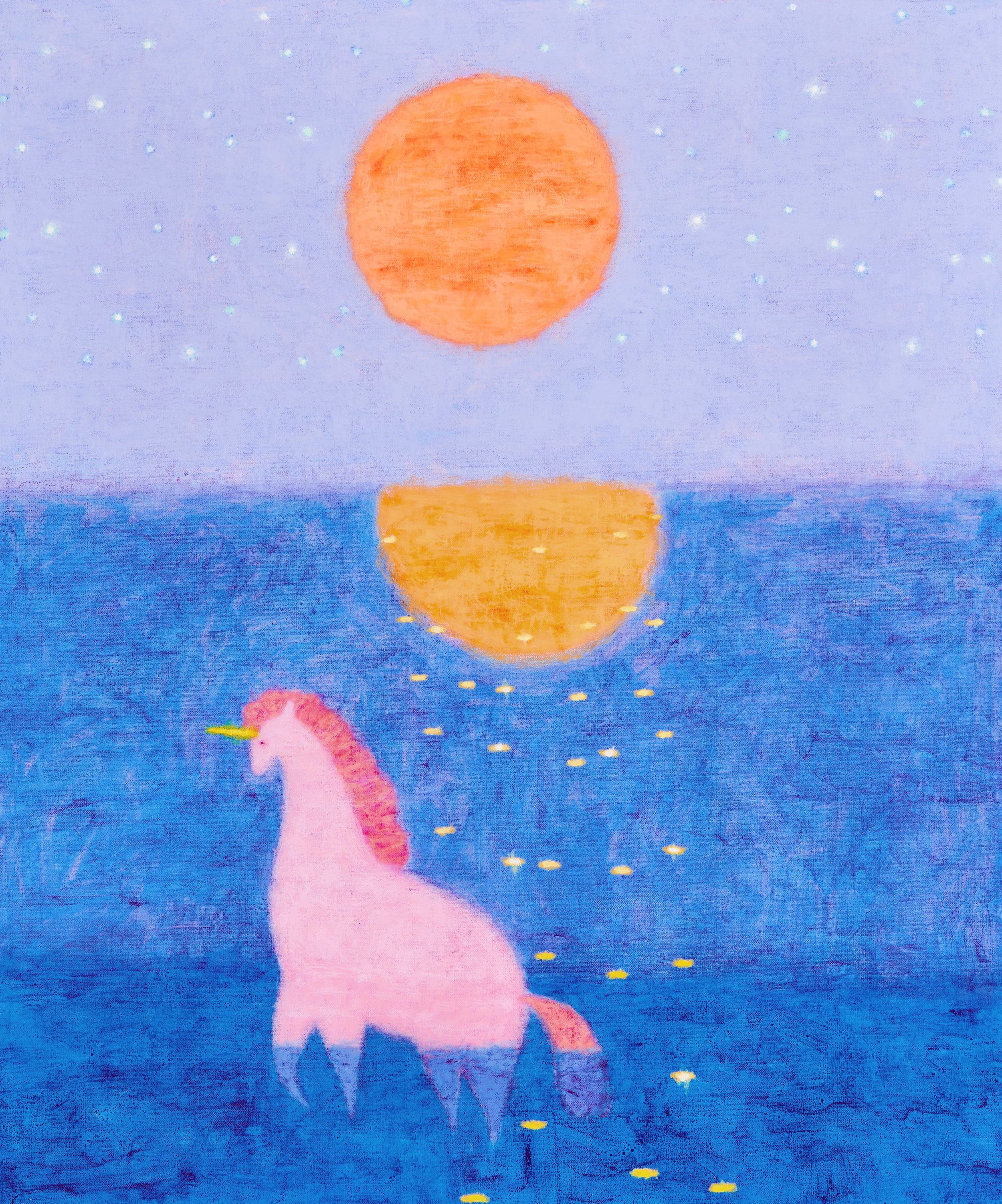"Twilight", 2026, Acrylic on linen, 72.5x60.5cm