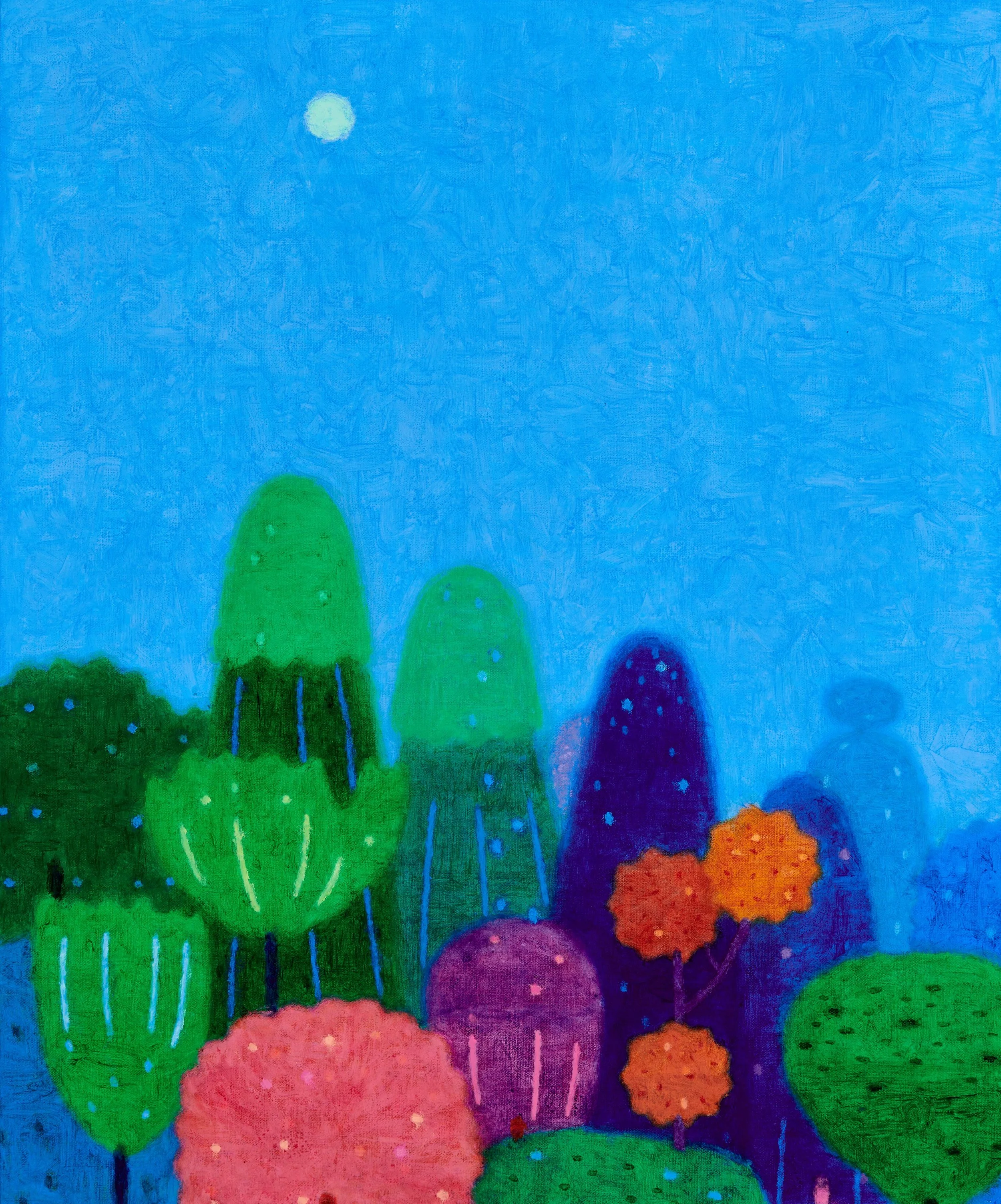 "the Quietest Hour", 2026, Acrylic on linen, 60.5x50cm