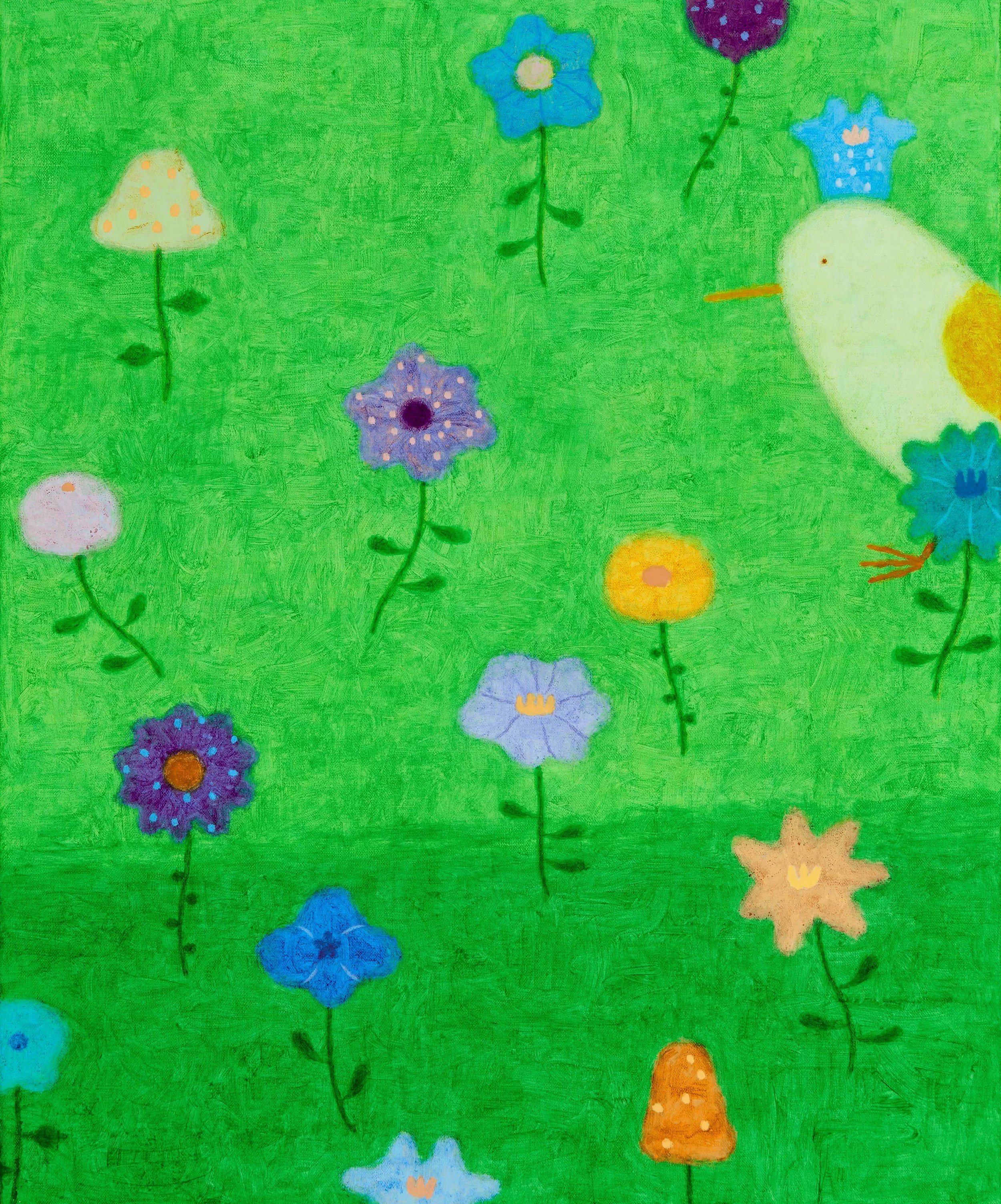 "Small Spring", 2026, Acrylic on linen, 60.5x50cm