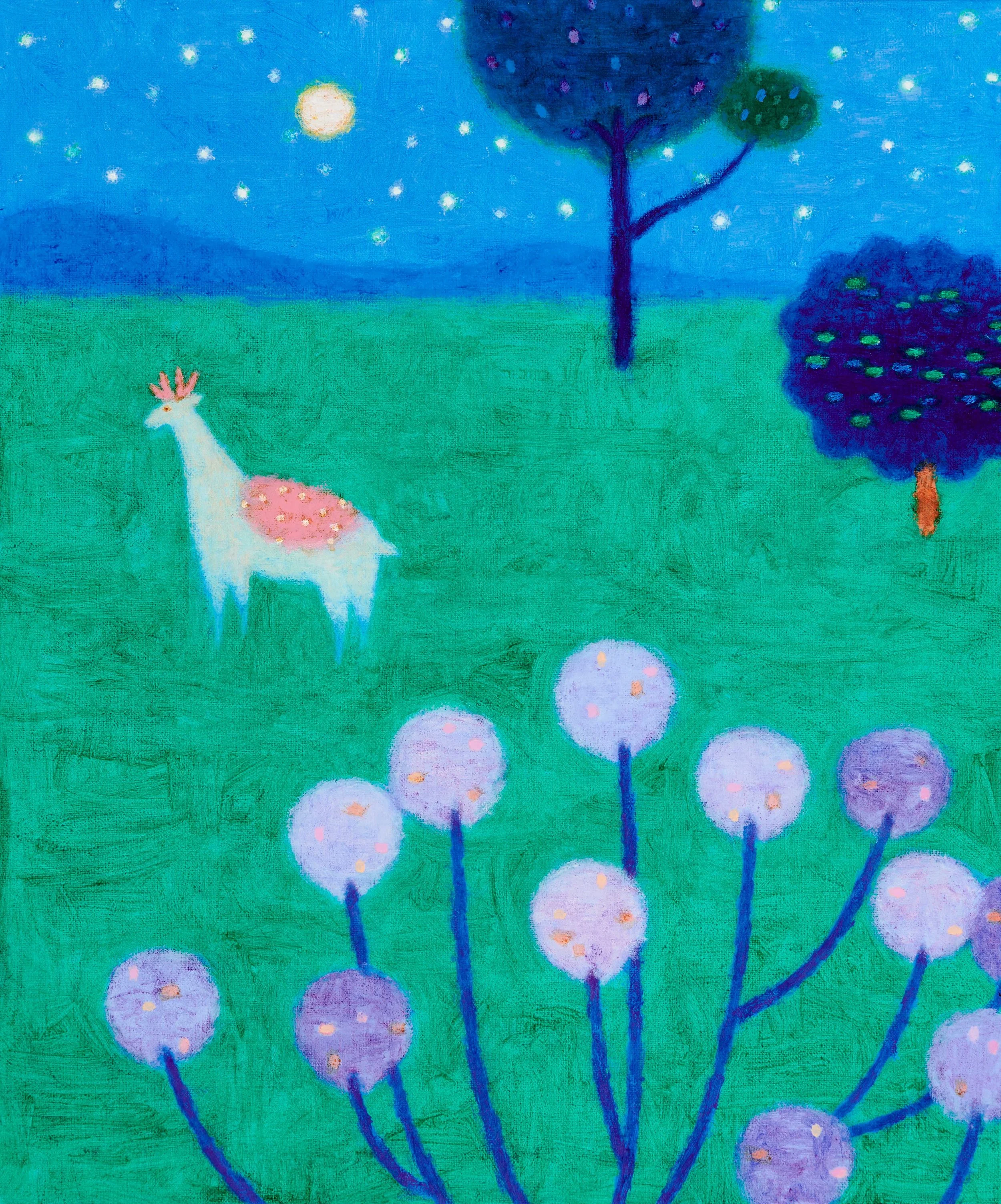 "A Slow Day No.02", 2026, Acrylic on linen, 45.5x38cm