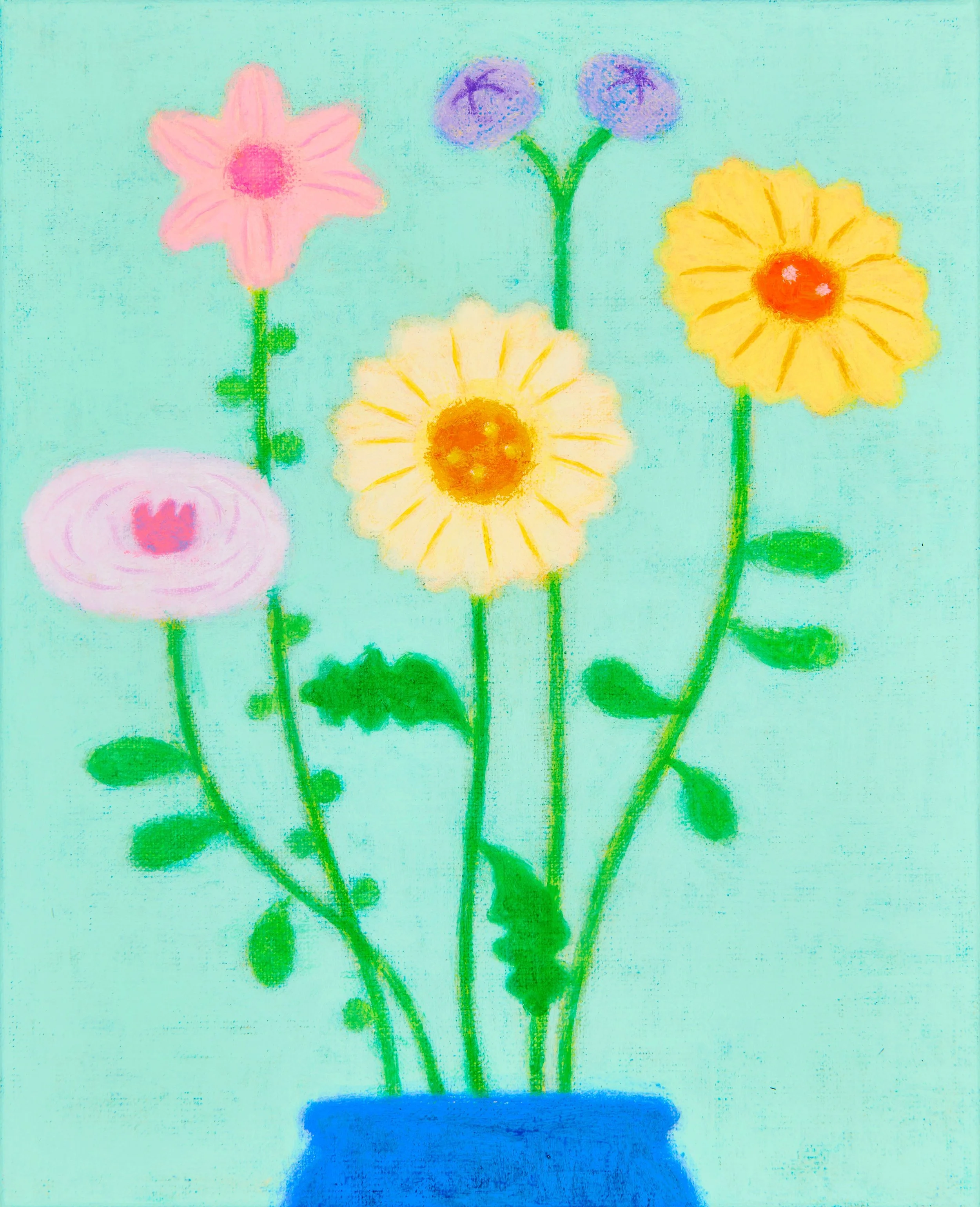 "Daylight", 2026, Acrylic on linen, 27x22cm