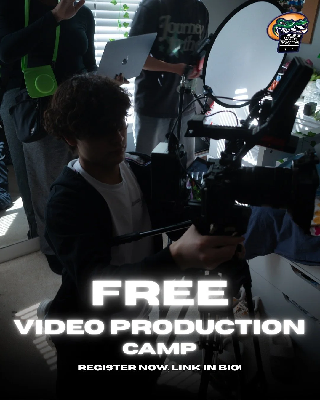 REGISTER NOW! LINK IN BIO 🐊🎬