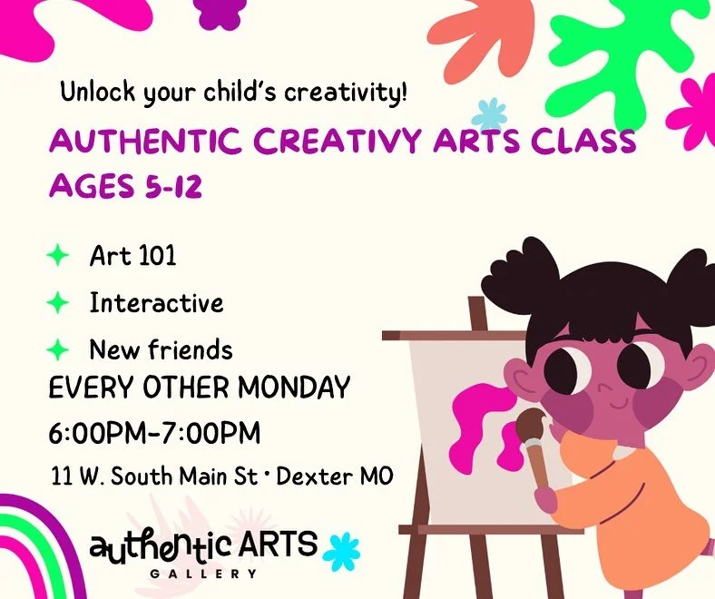 Creative Arts Class: 5-12 Years Old