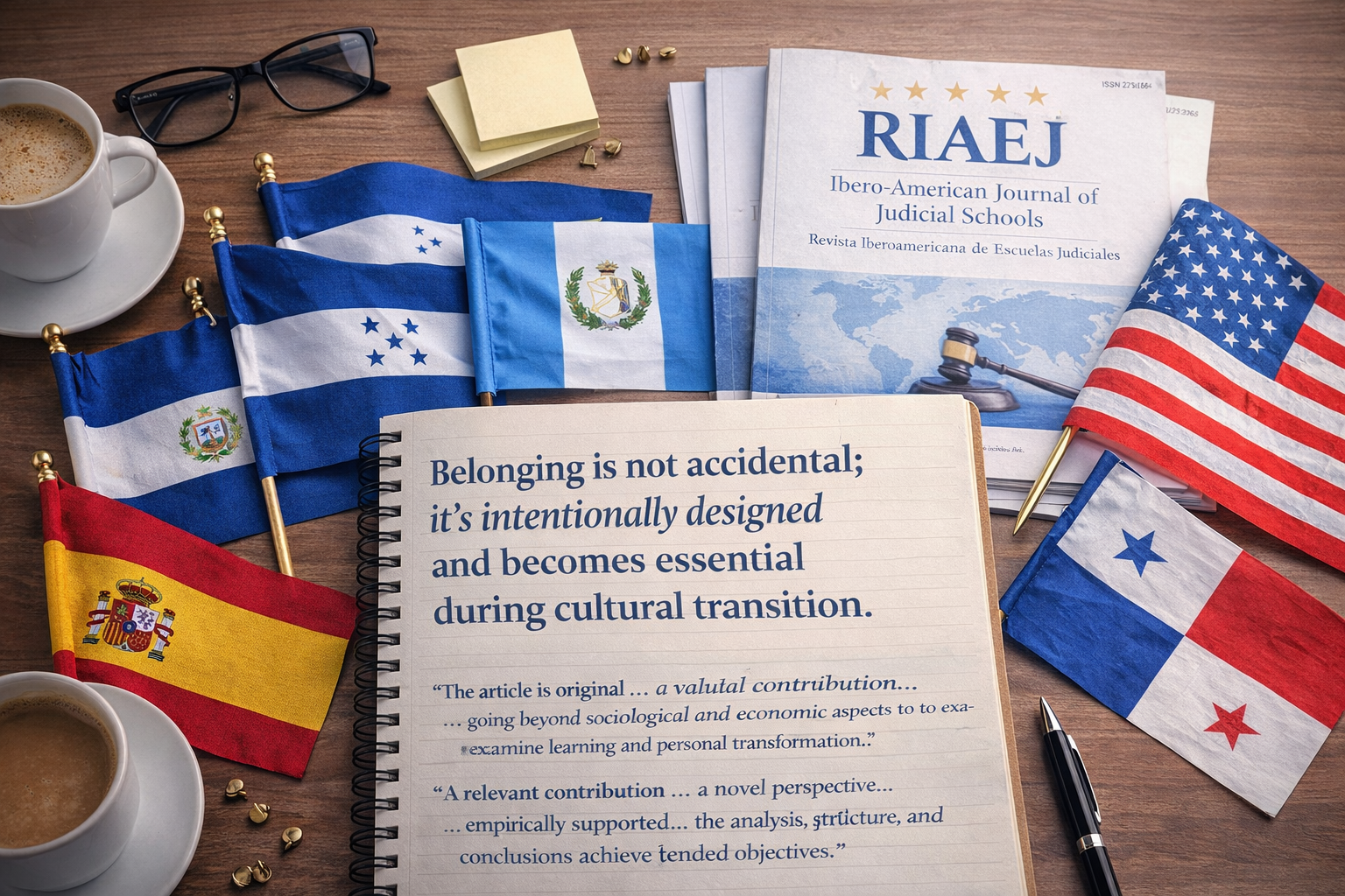 Pertenecer no es algo accidental;                  es algo diseñado intencionalmente.