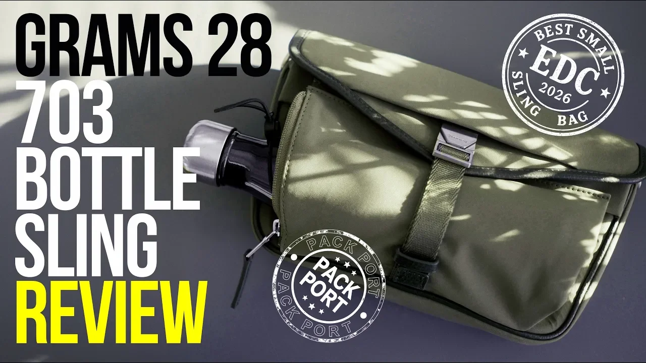 GRAMS28 703 Bottle Sling Review – The BEST Summer EDC Bag?