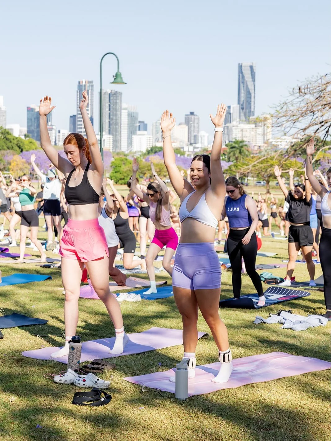 Imagine this is us on Sunday 22nd March for the most perfect Sunday morning ever 😌 link in bio, see y&rsquo;all there!

#pilates #pilatesinthepark #freeevent #visitbrisbane #communityclub