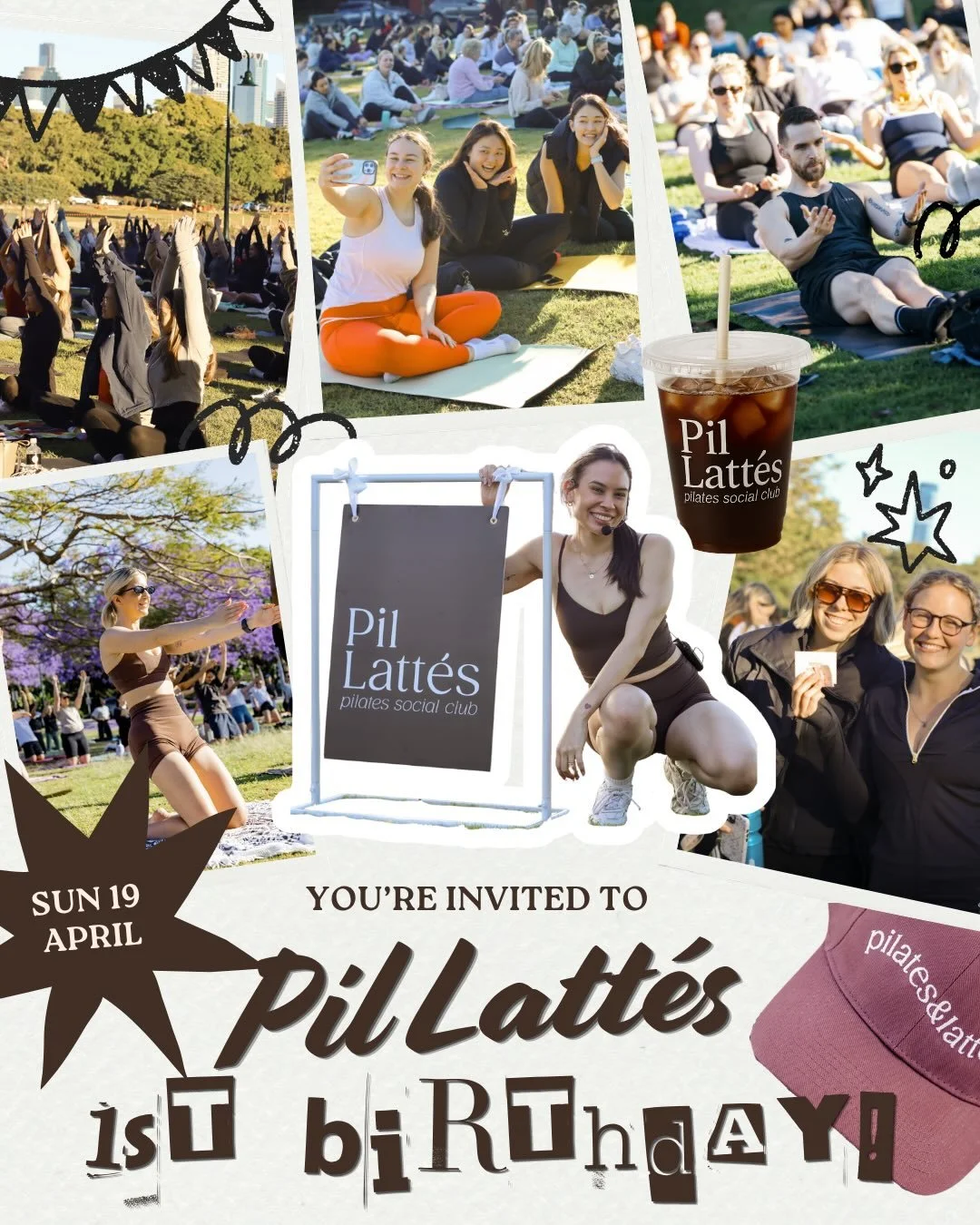 1 year of us 🥹🥰 

Join our celebrations this Sunday starting right on 7am! 
45 min class +
👕 @lskd pop-up
🍪 @priestleysgourmetdelights cookies*
🥥 @sipcoco_ tasters
🧖🏻&zwj;♀️ @th7.au recovery
🍓 @green.cup vouchers

Link in bio to register for 