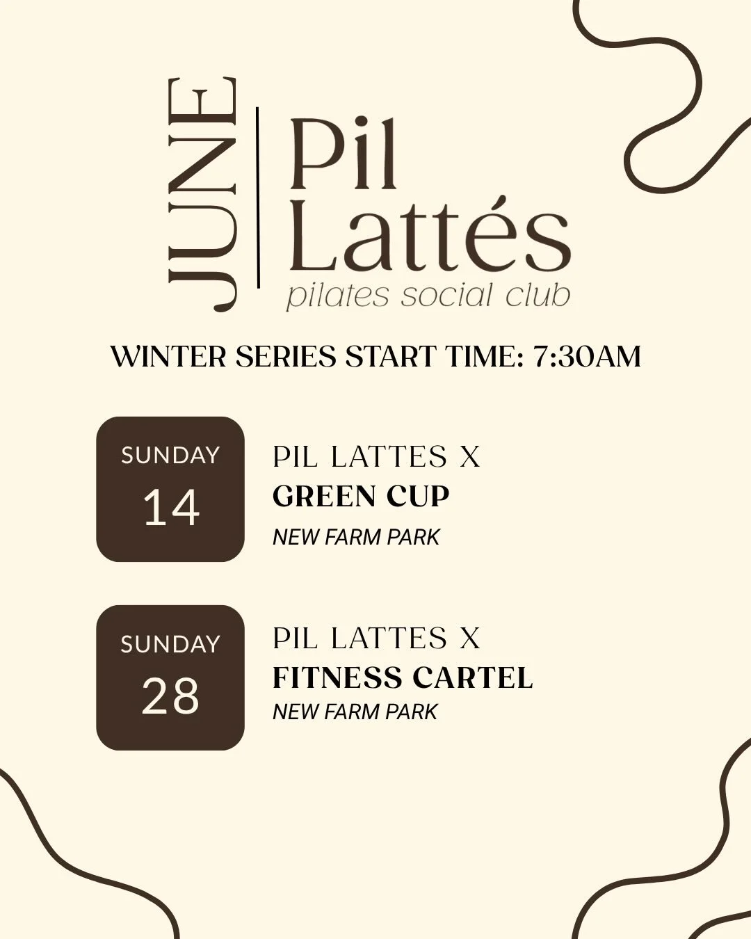 Back to regular programming 😎
Links in bio to register!

#pilates #pilatesinthepark #free #whatsonbrisbane #communityevent
