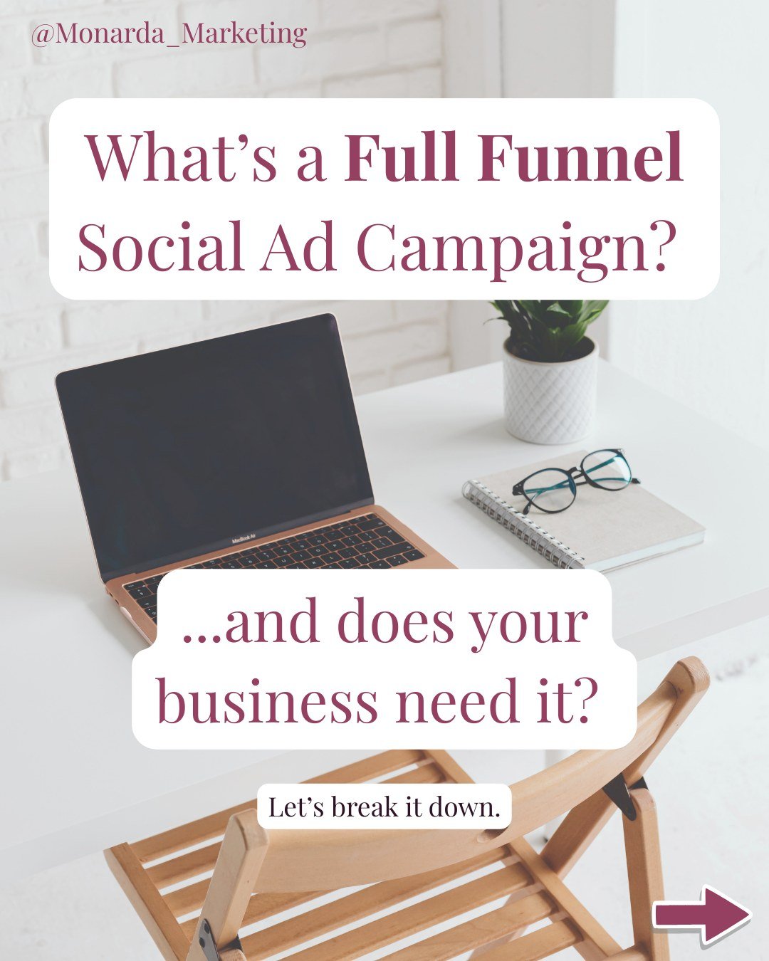 Social ads work best when they&rsquo;re part of a bigger picture.

That&rsquo;s what a full-funnel social campaign does.

Swipe to break it down &rarr;

#fullfunnelmarketing #socialmediastrat&eacute;gy #socialadvertising