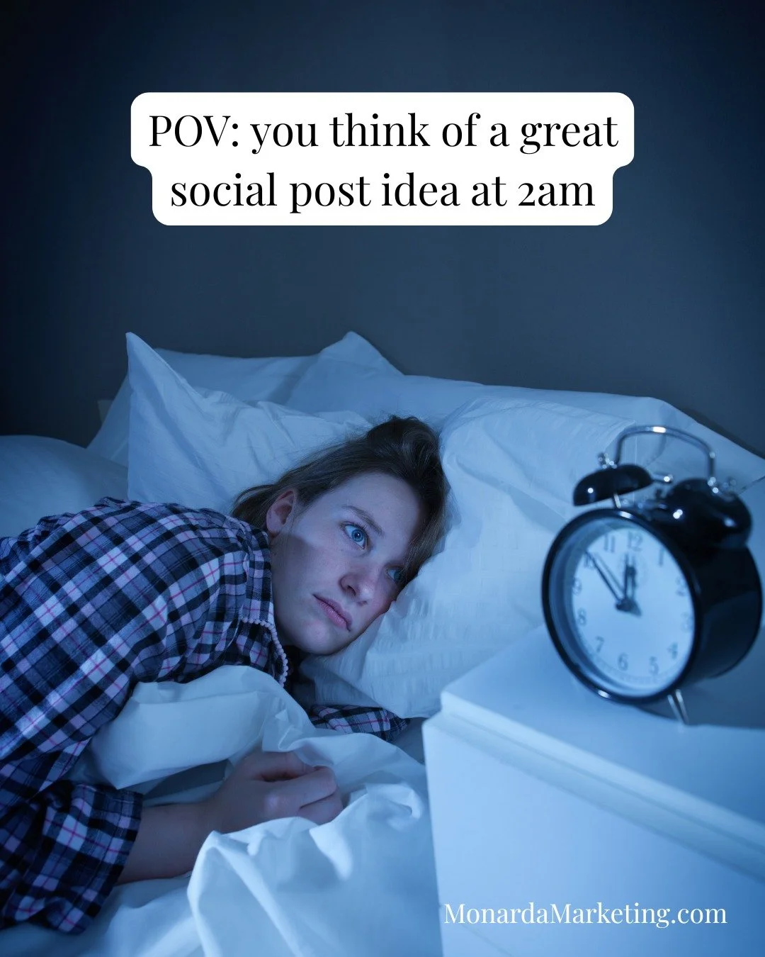 Anyone else get their best content ideas when they&rsquo;re supposed to be sleeping? 😅

Pro tip: write it down and go back to sleep. Your future self will thank you.