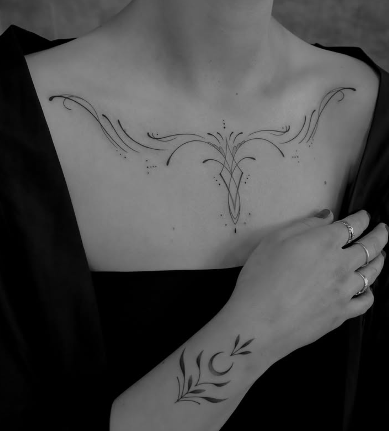 Ying is a fine line and ornamental tattoo artist known for turning detail into art. Her work blends elegance, precision, and personal expression — creating designs that live beautifully on skin.