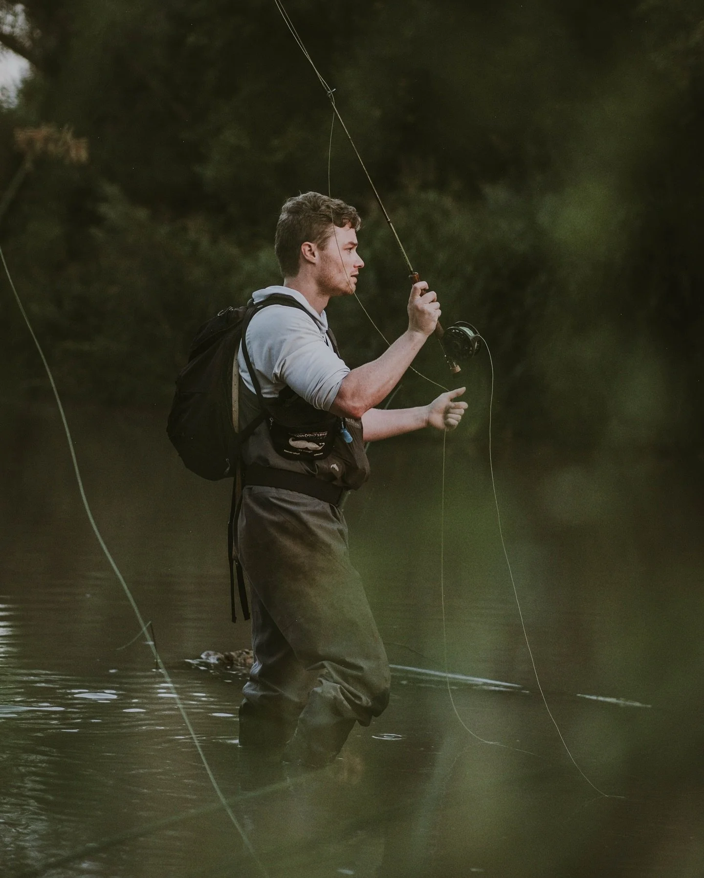 @_jackmccauley roll casting to very uninterested carp on the verde. 😂
