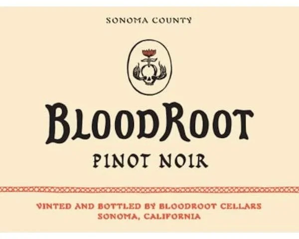 Blood Root Sonoma County Pinot Noir