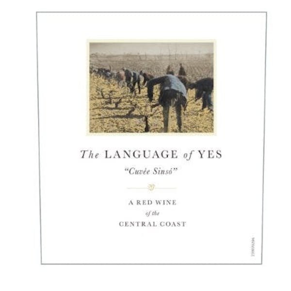 Language of Yes Central Coast Cinsault Blend