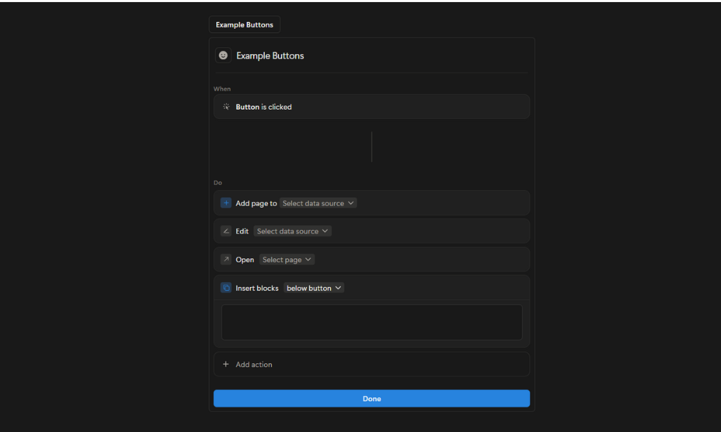 Screenshot of a Table of Contents Block in Notion