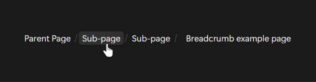 Screenshot of a Table of Contents Block in Notion