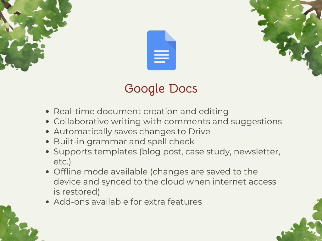 Google Workspace Breakdown: Google Docs