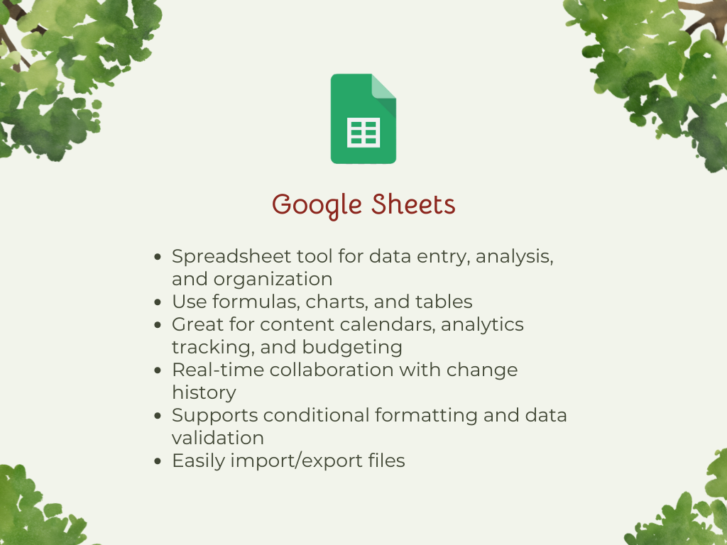 Google Workspace Breakdown: Google Sheets