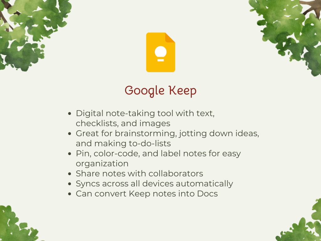 Google Workspace Breakdown: Google Keep