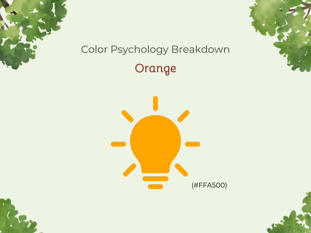Color Psychology Breakdown: Orange