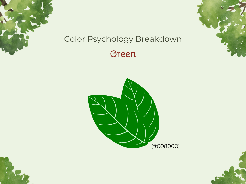 Color Psychology Breakdown: Green