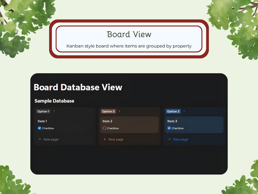 The 9 Notion  Database Layouts 3: Board View